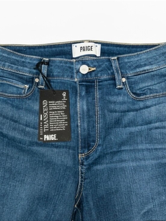 PAIGE Denim - NWT Paige Women's Indigo Stretch High-rise Skinny Jeans - Classic Fit  Womens 27